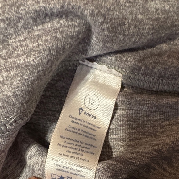 Ivivva Kids' Gray and Black Leggings Set - Picture 6 of 7